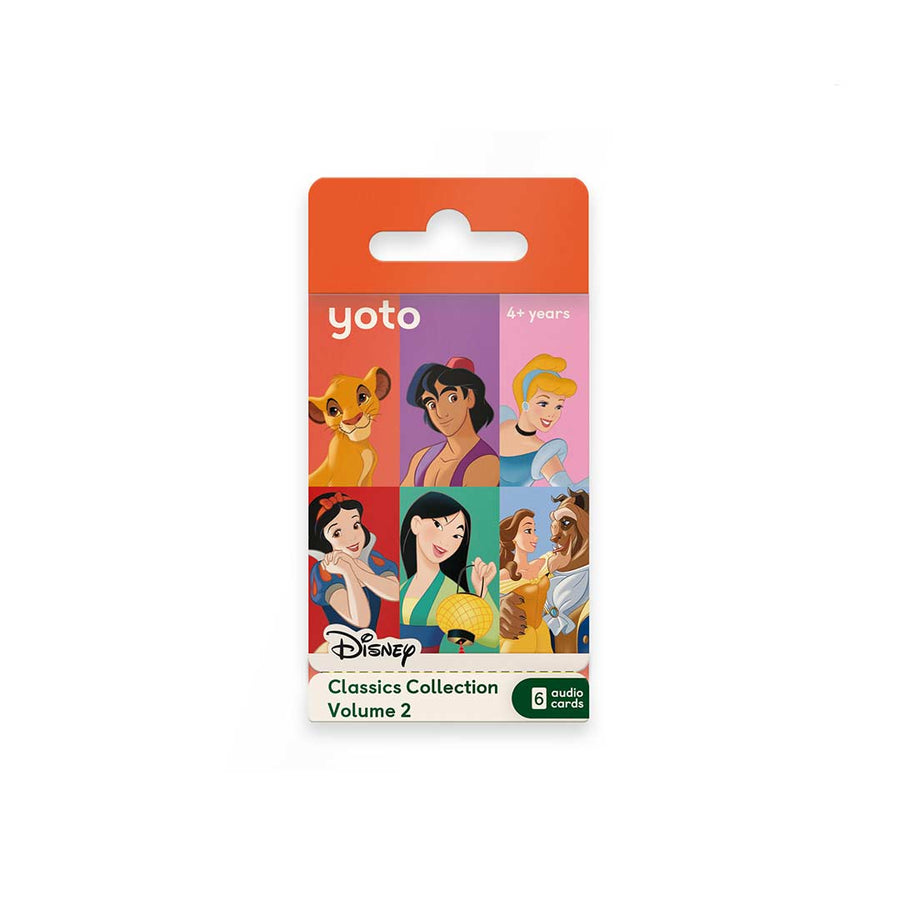 Yoto Card Multipack - Disney Classics Collection: Volume 2-Audio Player Cards + Characters- | Natural Baby Shower