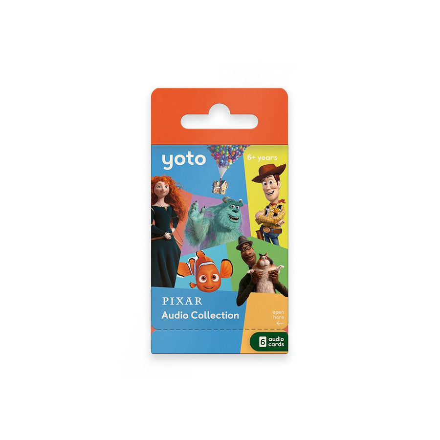 Yoto Card Multipack - Disney Pixar Audio Collection-Audio Player Cards + Characters- | Natural Baby Shower