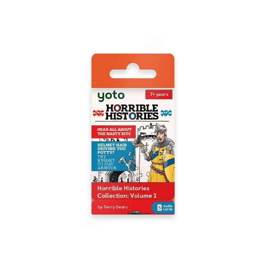 Yoto Card Multipack - Horrible Histories Collection: Volume 1-Audio Player Cards + Characters- | Natural Baby Shower