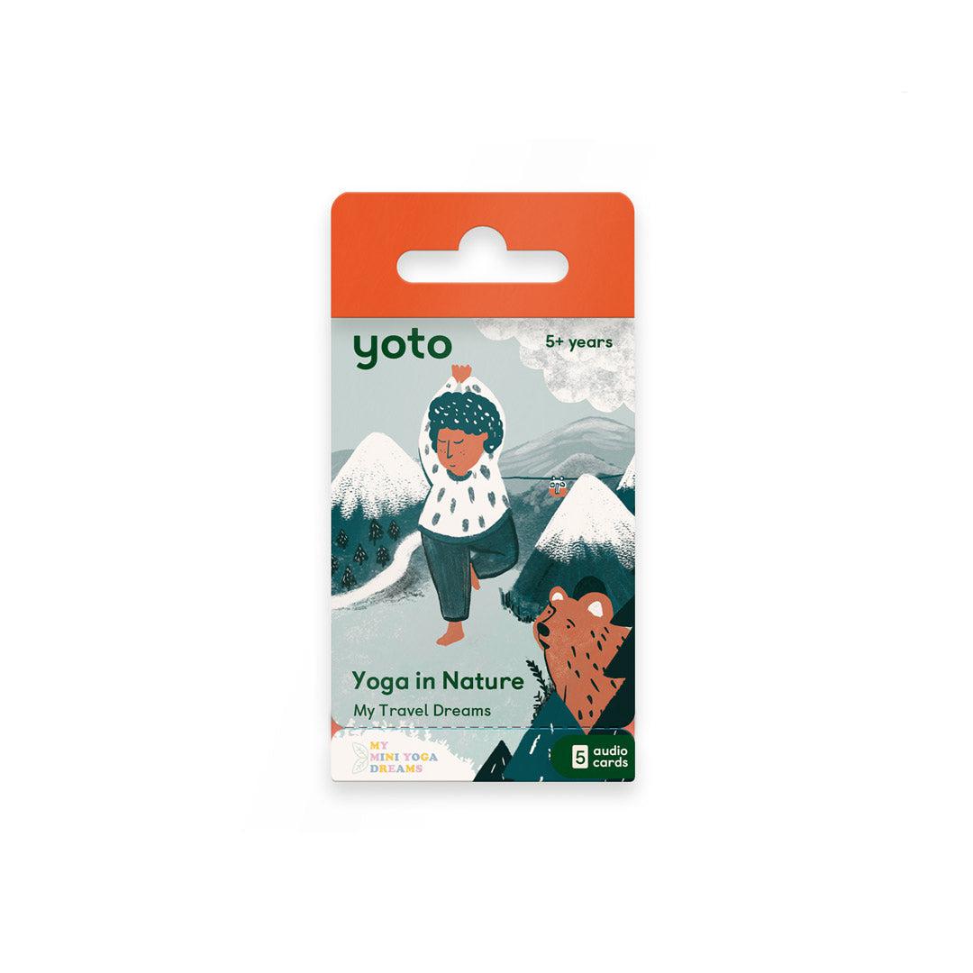 Yoto Card Multipack - Yoga in Nature Collection-Audio Player Cards + Characters- | Natural Baby Shower